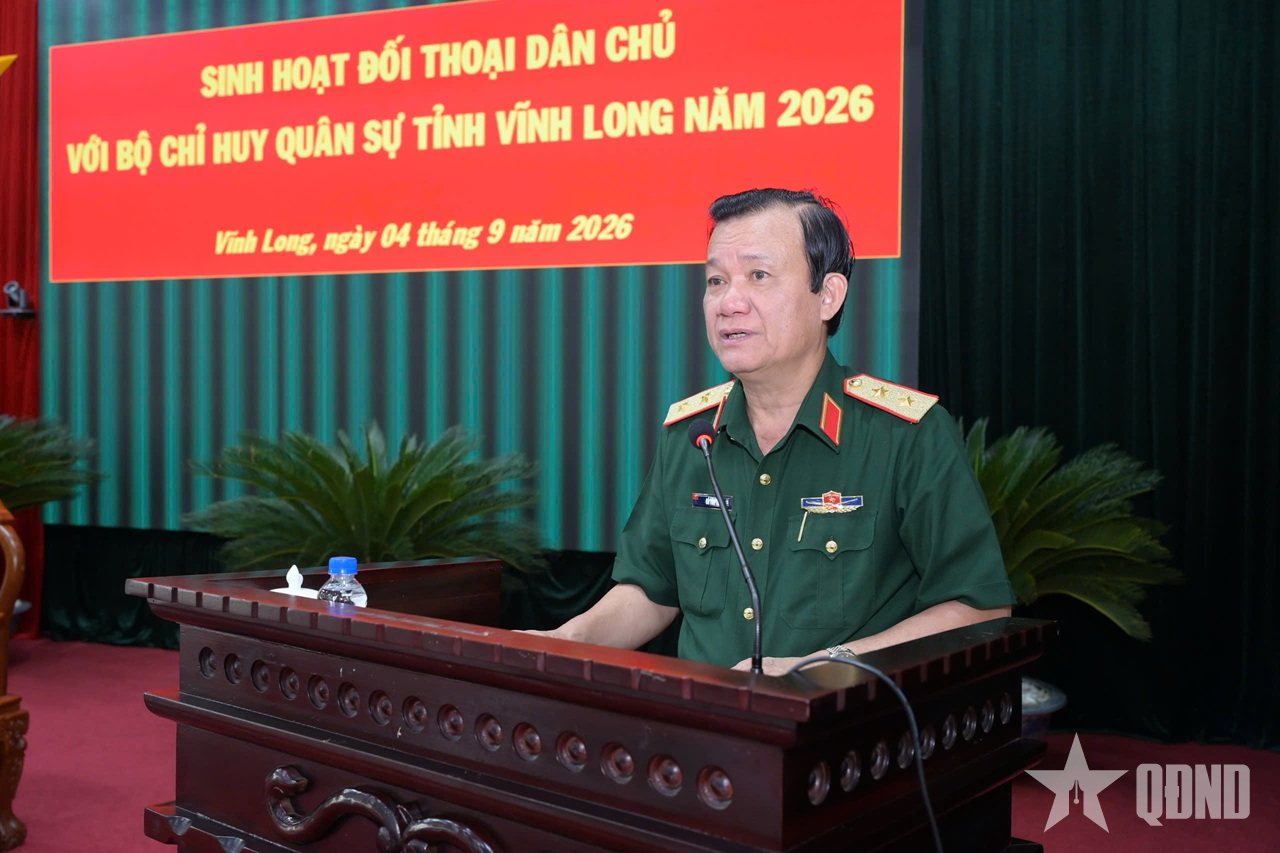 Quân khu 9: Sinh hoạt đối thoại dân chủ tại Vĩnh Long